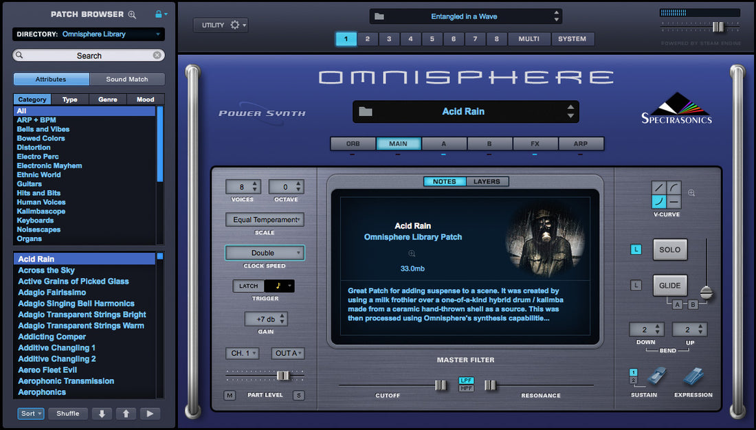 Omnisphere 2 アップグレード